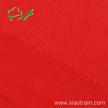 Red knitted plain soft garment spandex fabric